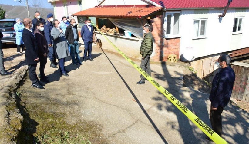 Kaymakamdan karantinadakilere ziyaret