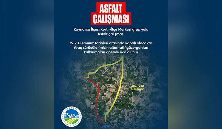 Kaynarca'da o güzergah için uyarı