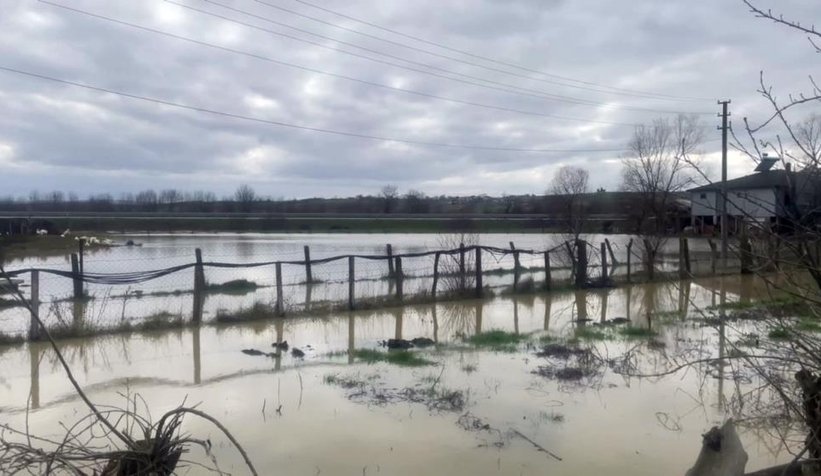 Kaynarca'da tarım arazileri sular altında kaldı