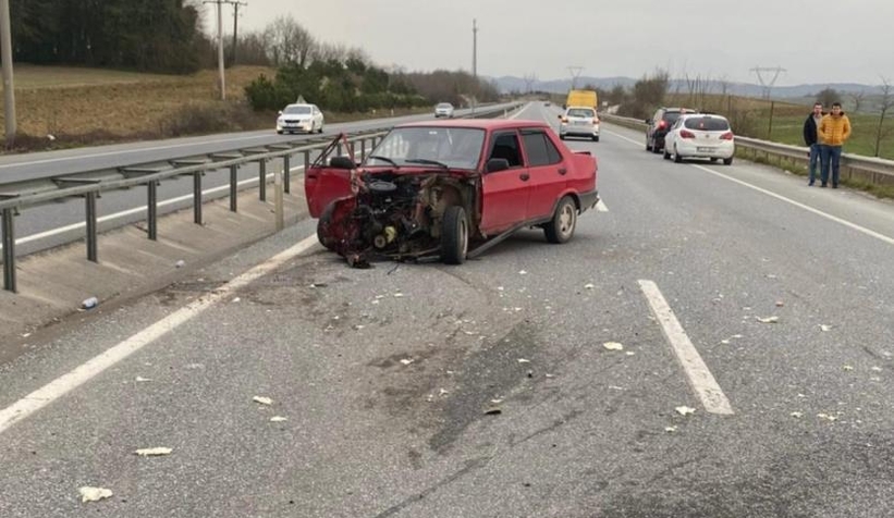 Kaynarca yolunda kaza: 2 yaralı