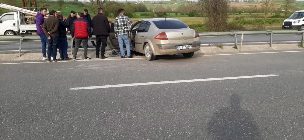 Kaynarca yolunda kaza