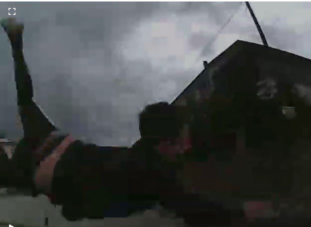 Kaza anı böyle görüntülendi