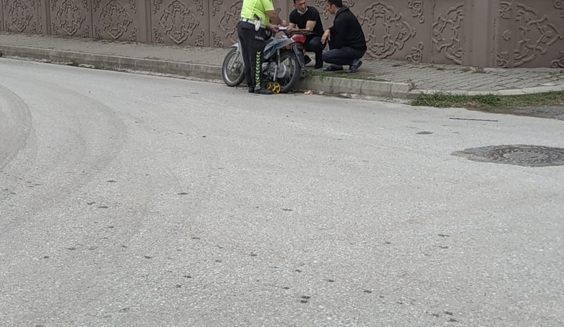 Kaza anı böyle görüntülendi