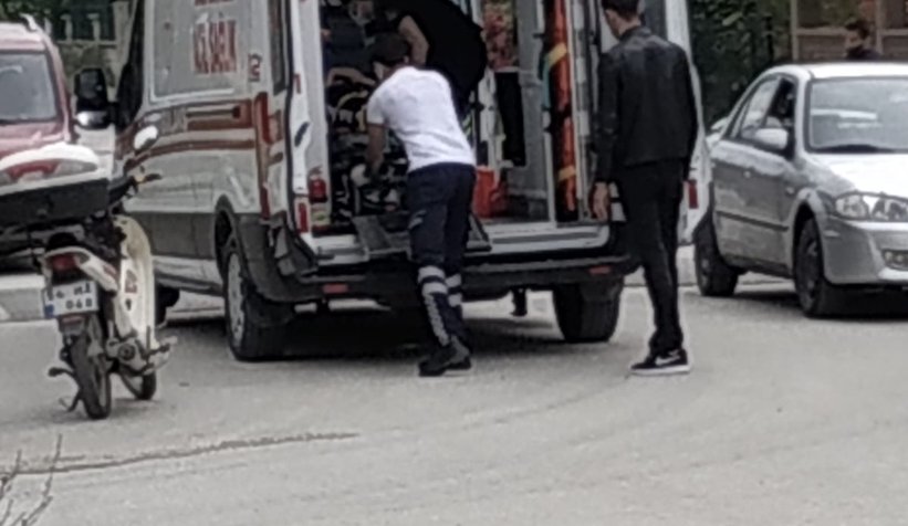 Kaza anı böyle görüntülendi