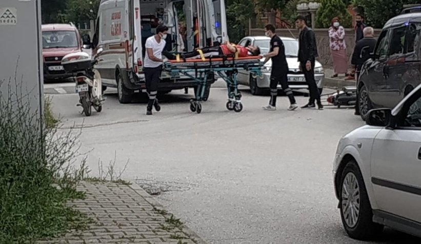 Kaza anı böyle görüntülendi