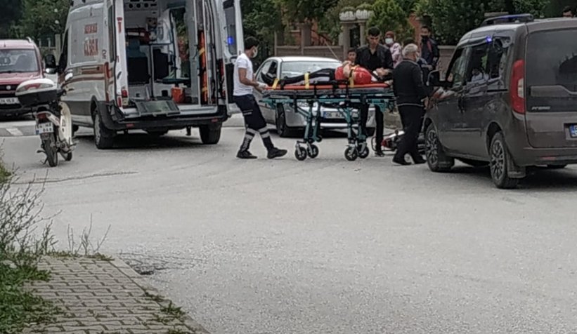 Kaza anı böyle görüntülendi