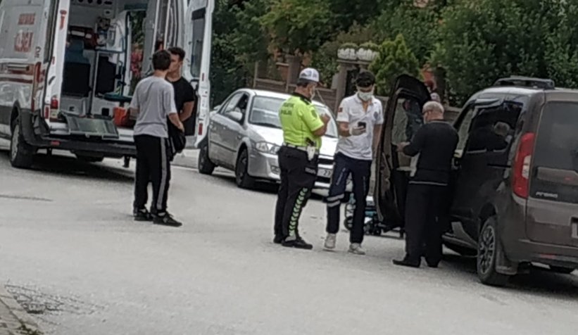 Kaza anı böyle görüntülendi