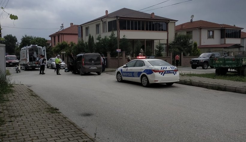 Kaza anı böyle görüntülendi