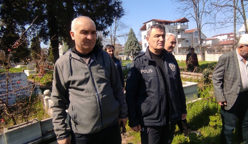 Kaza kurbanı emekli polis toprağa verildi