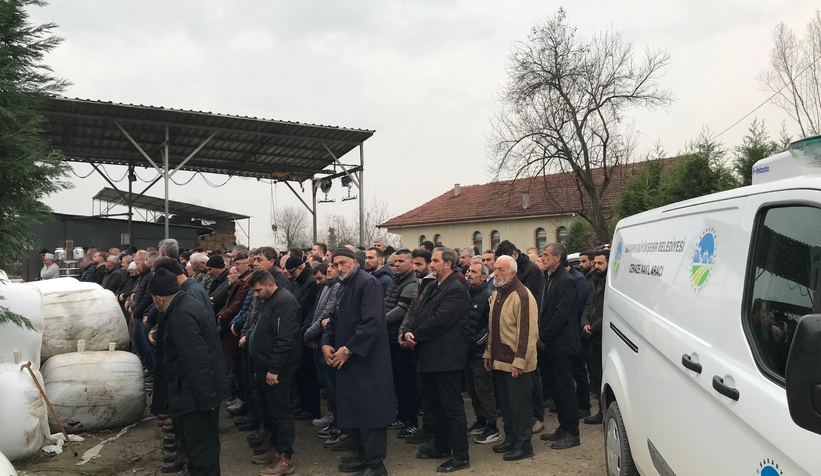 kaza kurbanı sürücü toprağa verildi