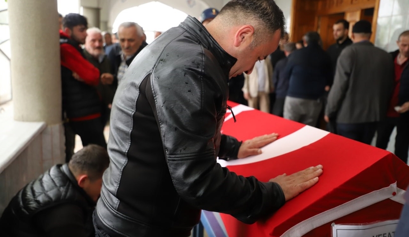 Kaza kurbanı uzman çavuş toprağa verildi