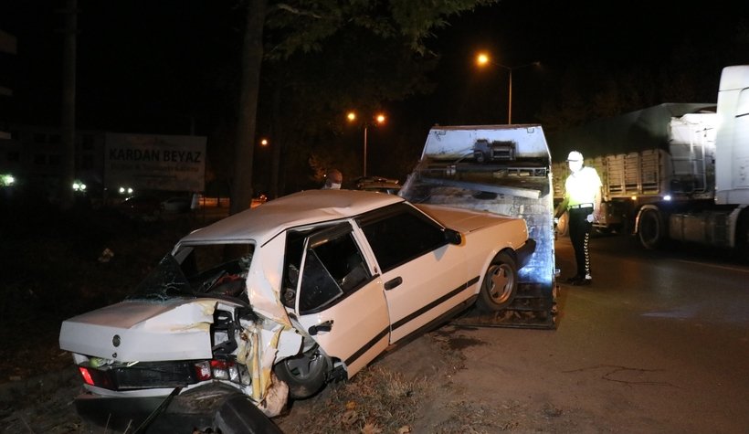 Kaza yerinde yaralı aradılar
