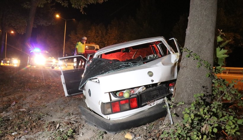 Kaza yerinde yaralı aradılar