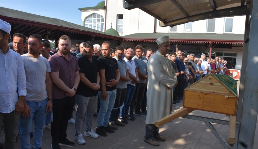 Kazada ölen belediye personeline acı veda