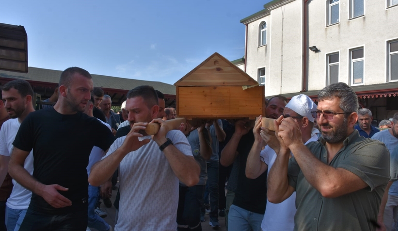 Kazada ölen belediye personeline acı veda