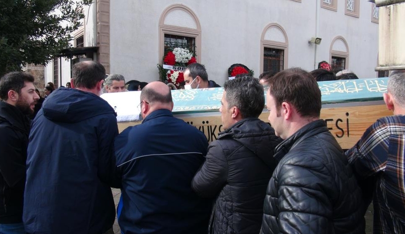 Kazada ölen fabrika müdürü, son yolculuğuna uğurlandı