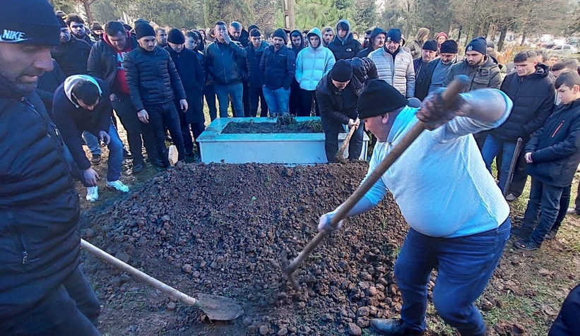Kazada ölen Mehmet Oğuz'a acı veda
