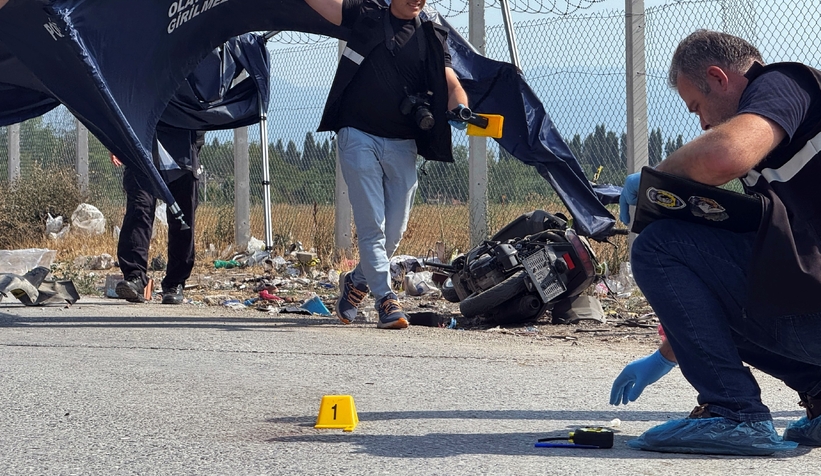 Kazada ölen motosikletli toprağa verildi