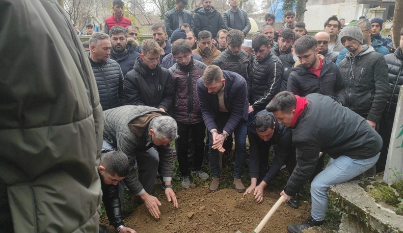 Kazada ölen Oğuzhan toprağa verildi