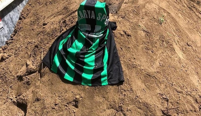 Kazada ölen Sakaryaspor taraftarına acı veda