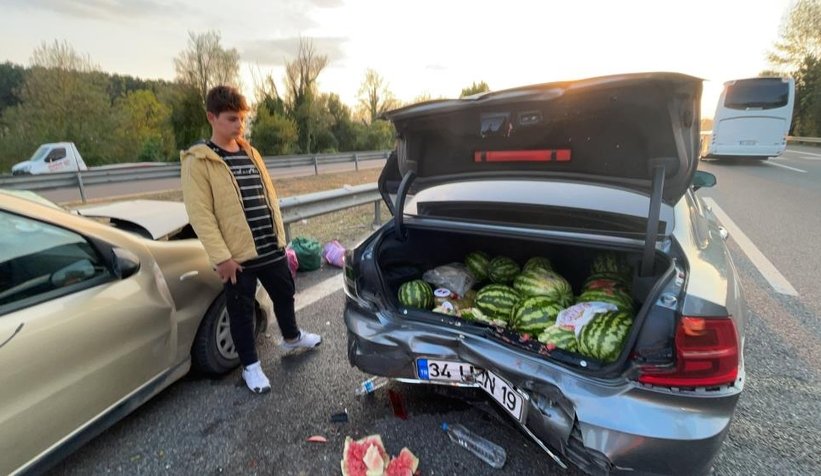  Kazada yaralanan anne; Oğlum nerede? diyerek feryat etti