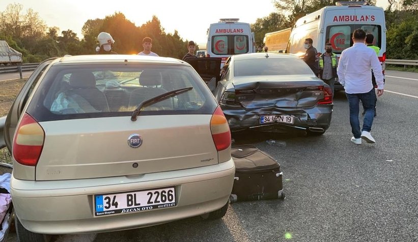  Kazada yaralanan anne; Oğlum nerede? diyerek feryat etti