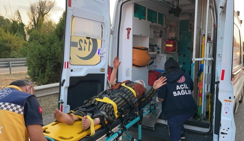  Kazada yaralanan anne; Oğlum nerede? diyerek feryat etti