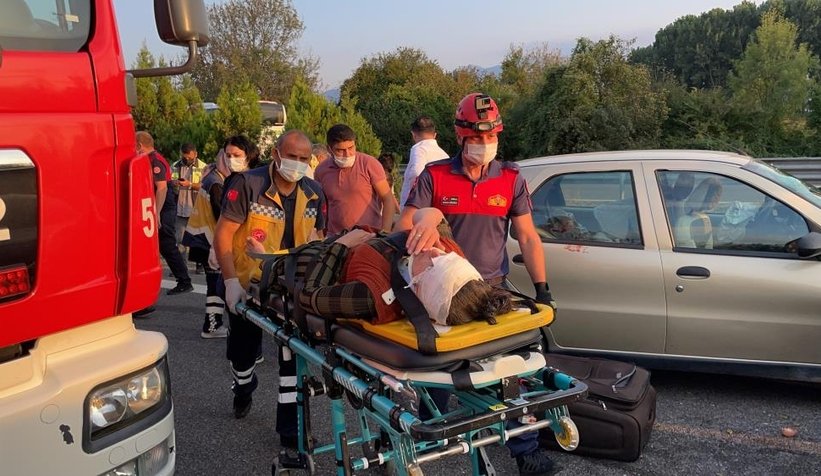  Kazada yaralanan anne; Oğlum nerede? diyerek feryat etti