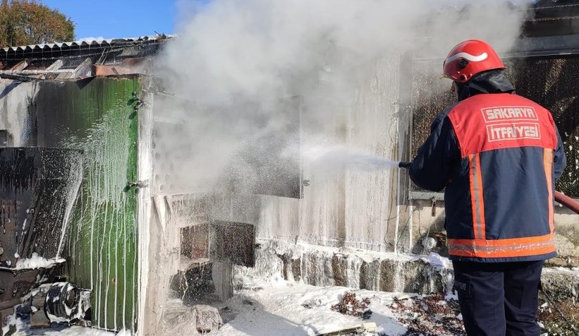 Kazan patladı, binlerce tavuk son anda kurtarıldı