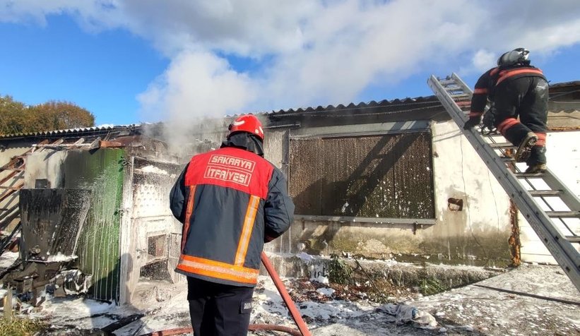 Kazan patladı, binlerce tavuk son anda kurtarıldı