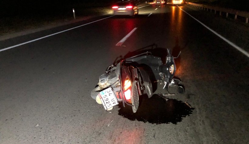 Kazancı kavşağında kaza: 1 yaralı