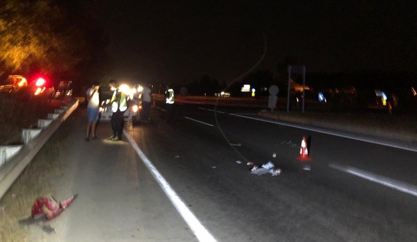 Kazancı kavşağında kaza: 1 yaralı