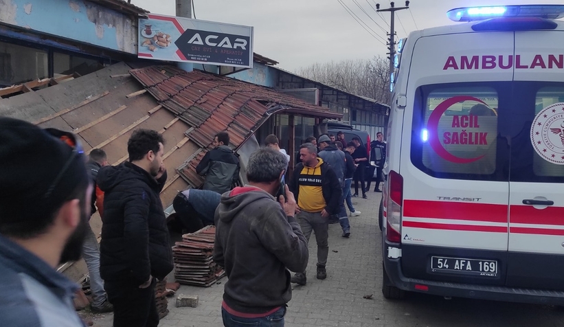 Kendiliğinden hareket edip çay ocağına daldı