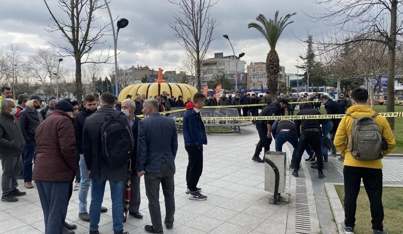 Kentin göbeğinde tartıştığı kişiyi vurdu