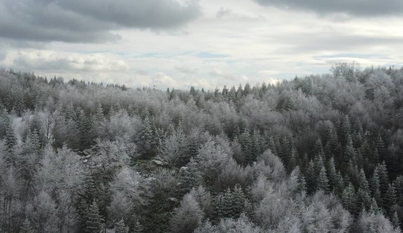 Keremali Yaylası'ndan kar fotoğrafları