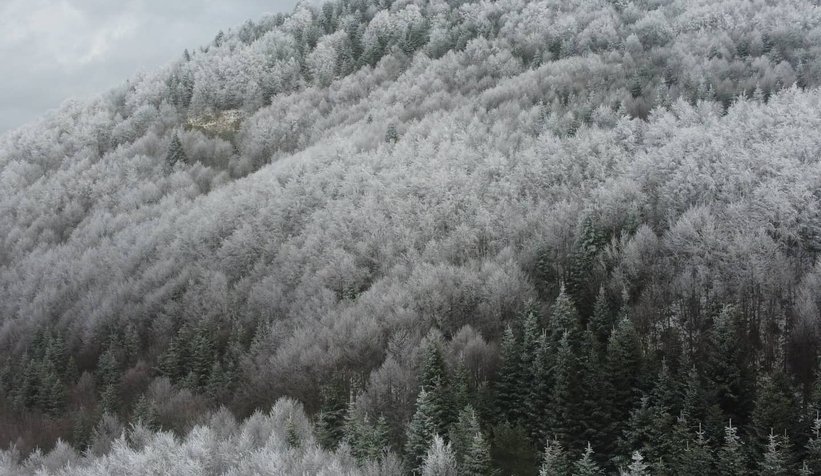 Keremali Yaylası'ndan kar fotoğrafları