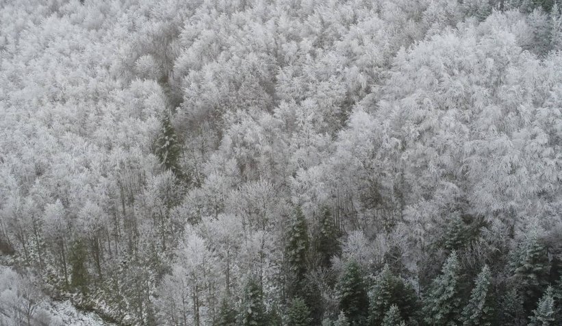 Keremali Yaylası'ndan kar fotoğrafları
