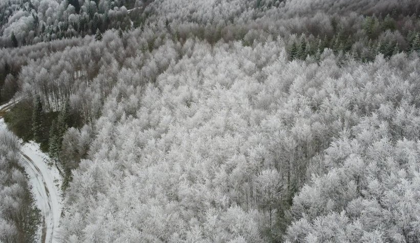 Keremali Yaylası'ndan kar fotoğrafları
