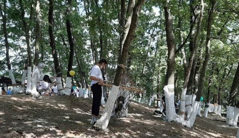 Kimsesiz çocuklar gönüllerince eğlendiler