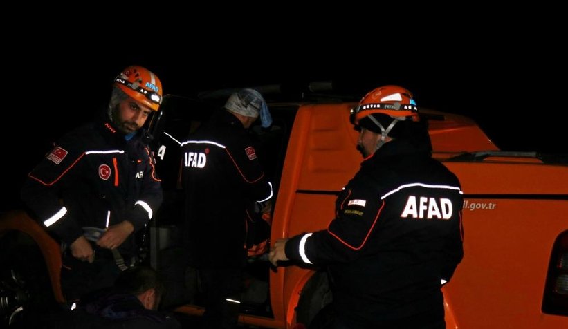 Kiralık verdiği aracı uçuruma yuvarlandı