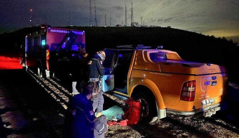 Kiralık verdiği aracı uçuruma yuvarlandı