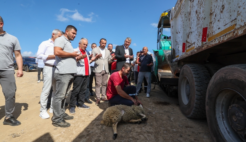 Kırantepe yolu asfaltlanıyor