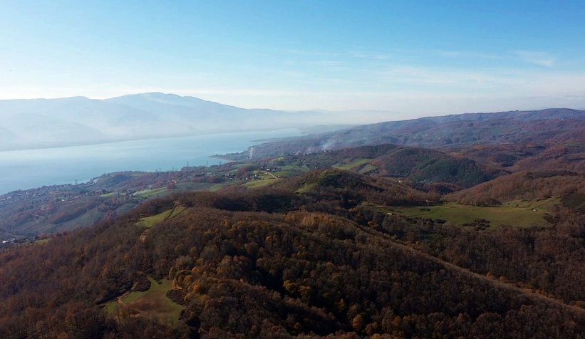Kırcaali Yaylası havadan görüntülendi