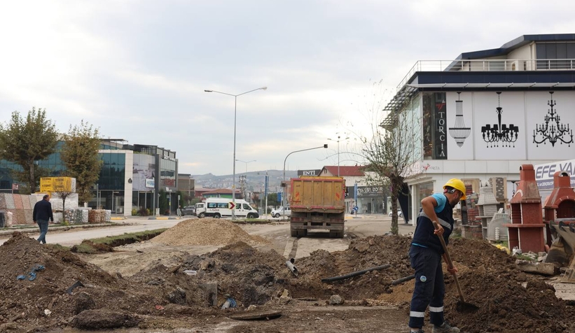 Kirişhane ve Cumhuriyet Caddelerinde asfalt hazırlığı başladı