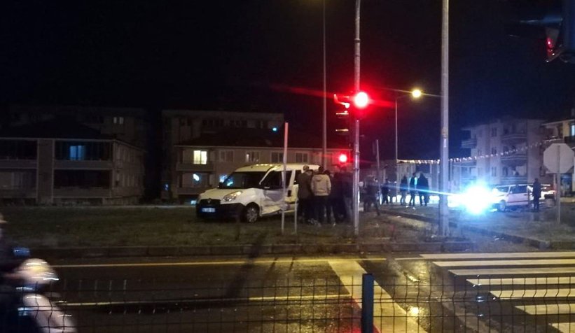 Kırmızı ışık ihlali kötü bitti