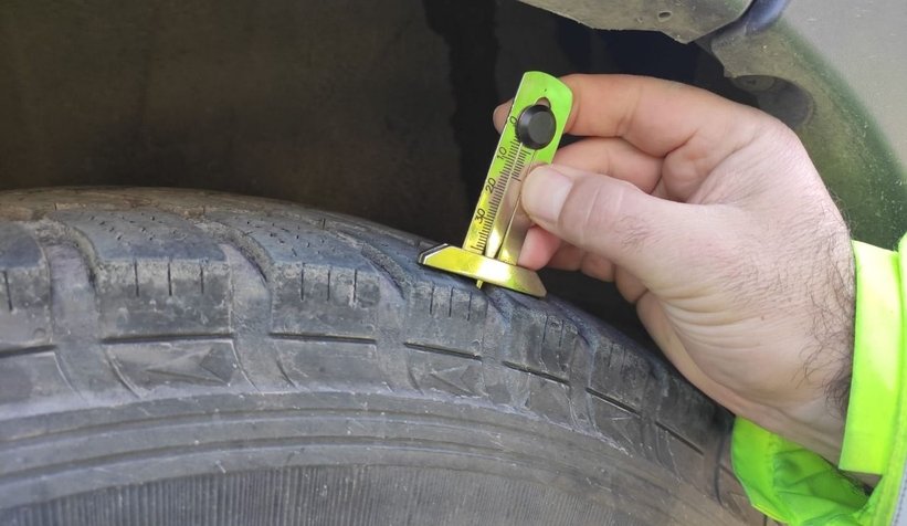 Kış lastiği denetimi yapıldı