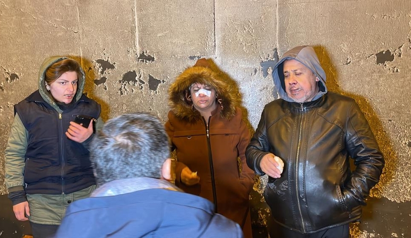 Kızılay kazazedelere su, yiyecek ve battaniye dağıttı