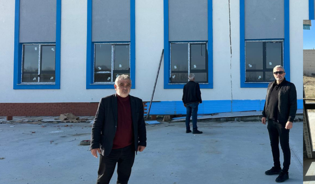Kızılcaali köyünde inşaatı devam eden okul  kez soyuldu