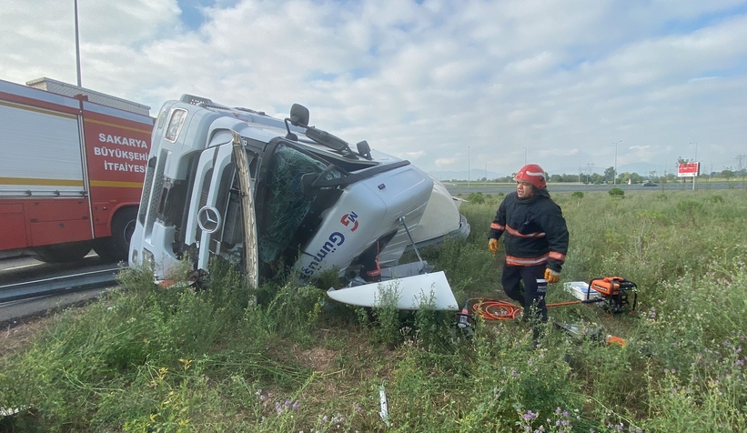 KMO Karaman çıkışında kaza