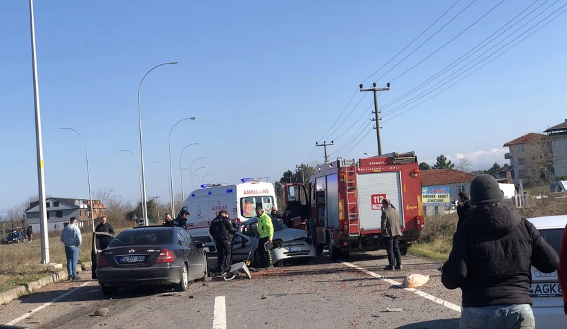 Kocaali'de kaza: 1 ölü, 1 yaralı